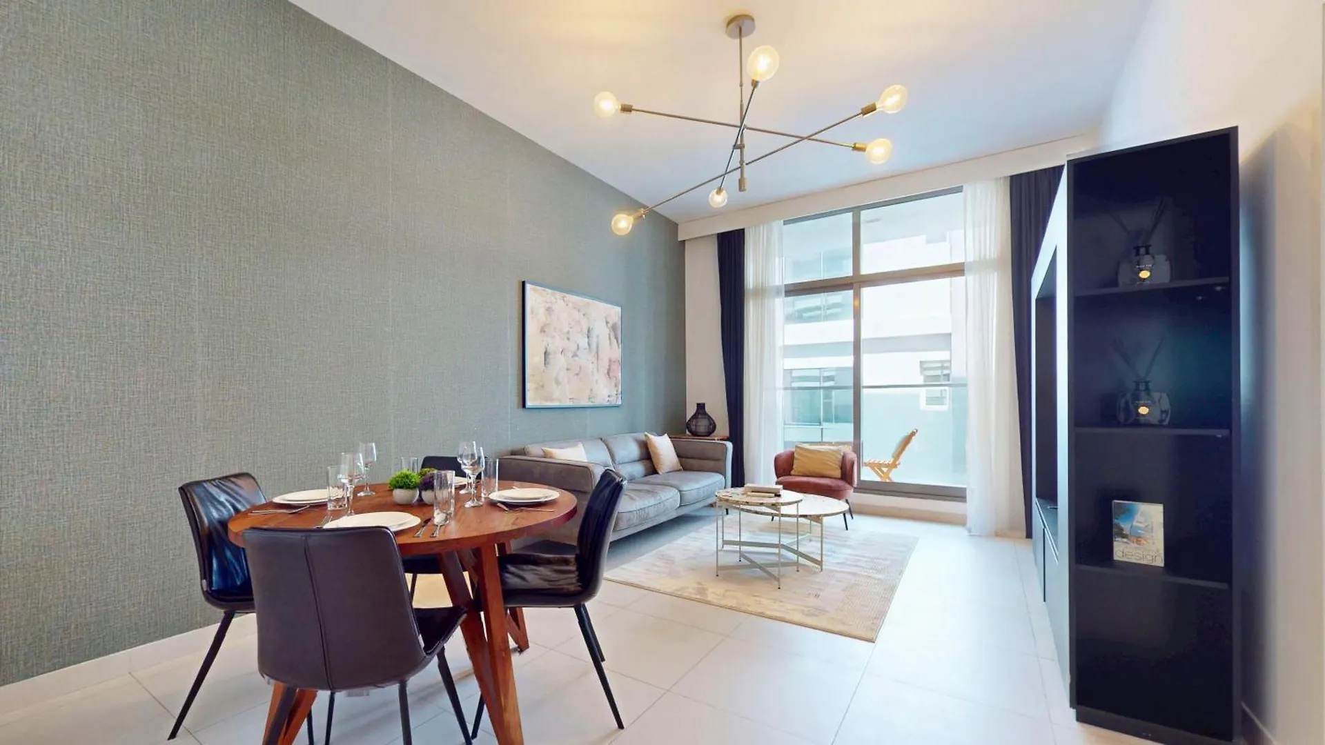 Apartment Stunning 1-Bedroom Furnished In Prime Views - Meydan Dubai
